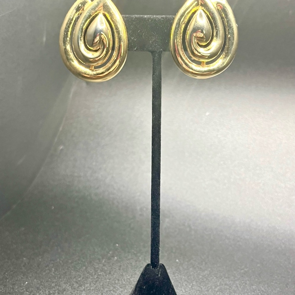 Vintage 80s/90s Statement Earring Bundle – Gold & Mixed Metal - Picture 7 of 13